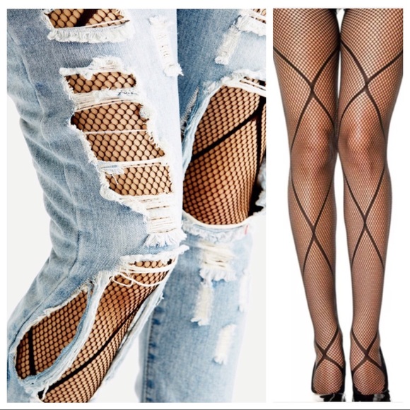 Haute Ellie Accessories - Fence-Net Hosiery